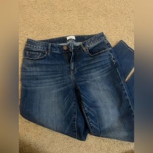 Loft curvy skinny jeans